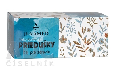 JUVAMED PRIEDUŠKY čaj pre zdravie bylinný čaj v nálevových vreckách 20x1,5 g (30 g)