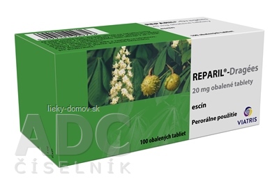 REPARIL-Dragées tbl obd 20 mg (blis.PVC/Al) 1x100 ks