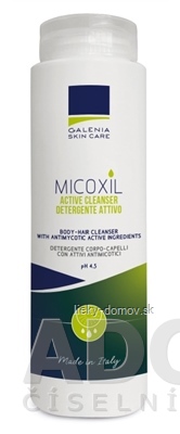 GALENIA MICOXIL čistiaci aktívny gél na telo a vlasy 1x250 ml