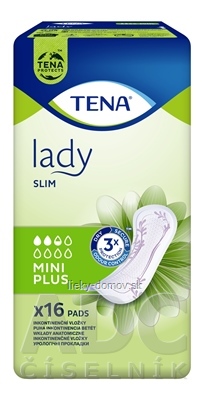TENA Lady Slim Mini Plus inkontinenčné vložky 1x16 ks