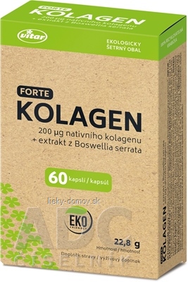 VITAR KOLAGÉN FORTE + extrakt z Boswellia serrata cps 1x60 ks