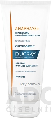 DUCRAY ANAPHASE+ Šampón doplnková starostlivosť pri vypadávaní vlasov 1x200 ml