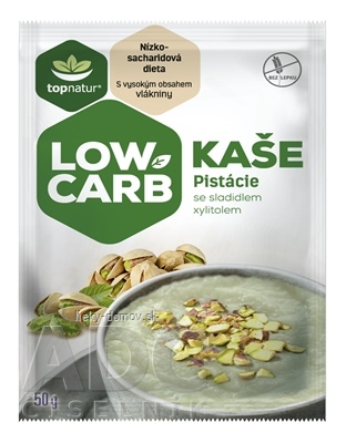 topnatur LOW CARB KAŠA Pistáciová instantná zmes 1x50 g