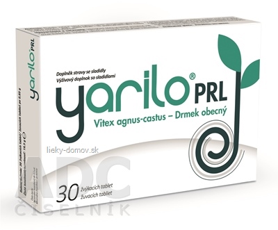 YARILO PRL žuvacie tablety 1x30 ks