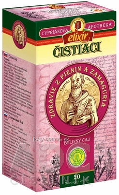 AGROKARPATY CYPRIÁN, ČISTIACI bylinný čaj, čistý prírodný produkt, 20x2 g (40 g)