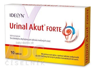 Urinal Akut FORTE tbl 1x10 ks