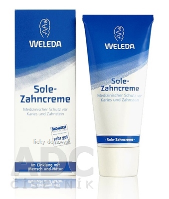 WELEDA Soľná zubná pasta (Sole-Zahncreme) 1x75 ml