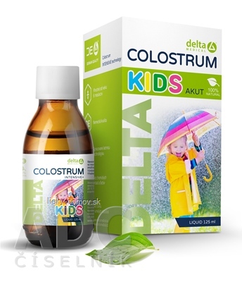 DELTA COLOSTRUM KIDS Natural 100% tekuté 1x125 ml