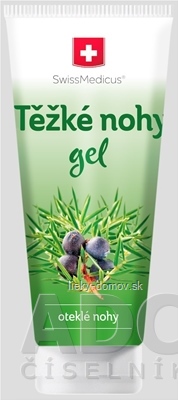 SwissMedicus Ťažké nohy gél 1x200 ml