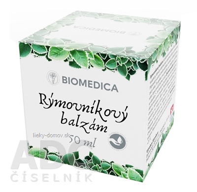 BIOMEDICA Rýmovníkový balzam bylinný, s nádchovníkom 1x50 ml