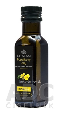 PLATAN Pupalkový olej 1x100 ml