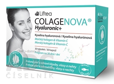 LIFTEA COLAGENOVA Hyaluronic+ cps 1x30 ks