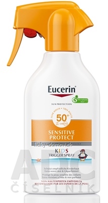 Eucerin SUN SENSITIVE PROTECT SPF 50+ Detský sprej sprej na opaľovanie (inov.2023) 1x250 ml