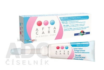 MASTER AID AFTA Care Ústny gél na afty a drobné poranenia s aplikátorom 1x10 ml