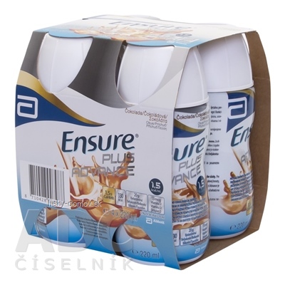 Ensure PLUS ADVANCE čokoládová príchuť 4x220 ml