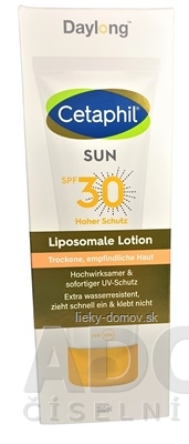 Daylong Cetaphil SUN Liposomale Lotion SPF30 lipozomálne telové mlieko s ochranným faktorom 1x200 ml