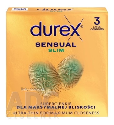 DUREX Sensual Slim kondóm 1x3 ks