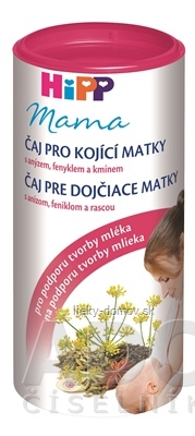 HiPP Mama Čaj pre dojčiace matky instantný granulovaný v prášku 1x200 g