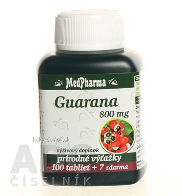 MedPharma GUARANA 800MG tbl 100+7 zadarmo (107 ks)