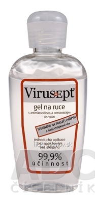 Virusept gél na ruky 1x125 ml