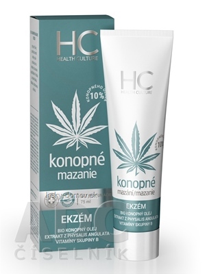 Health culture Konopné mazanie EKZÉM ung 1x75 ml