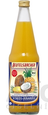 BEUTELSBACHER BIO Kokosovo–ananásový kokteil 1x0,7 l