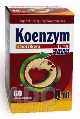 DACOM Koenzým Q10 15 mg s horčíkom cps 1x60 ks