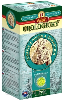 AGROKARPATY CYPRIÁN, UROLOGICKÝ bylinný čaj, čistý prírodný produkt, 20x2 g (40 g)