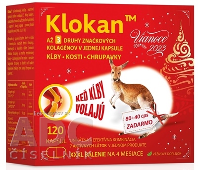 Klokan (Akcia) cps (Vianočné balenie) (80+40 zadarmo) 1x120 ks
