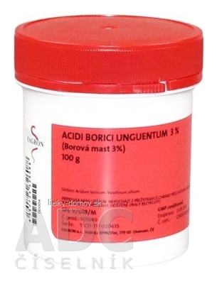 Acidi borici unguentum 3% - FAGRON 1x100 g