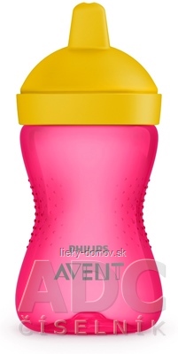 AVENT HRNČEK s tvrdým náustkom 300 ml od 18 mesiacov, pre dievča, 1x1 ks