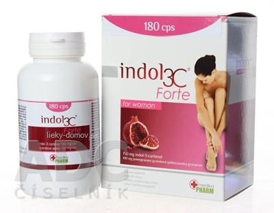 INDOL3C FORTE for woman cps trojmesačná kúra 1x180 ks