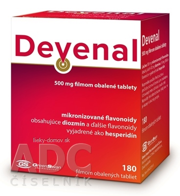 Devenal tbl flm 500 mg (blis.PVC/Al) 1x180 ks