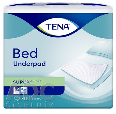 TENA Bed Super absorpčné podložky, 60x90 cm, 1x35 ks