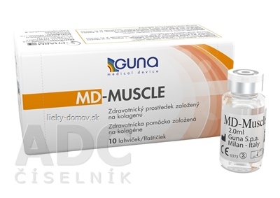 GUNA MD MUSCLE kolagénový roztok 10x2 ml (20 ml)