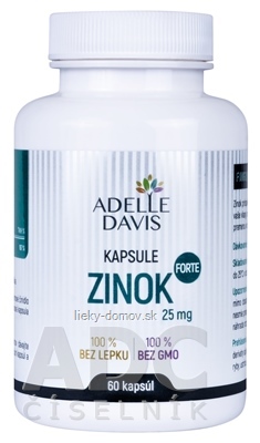 Adelle Davis ZINOK Forte 25 mg cps 1x60 ks