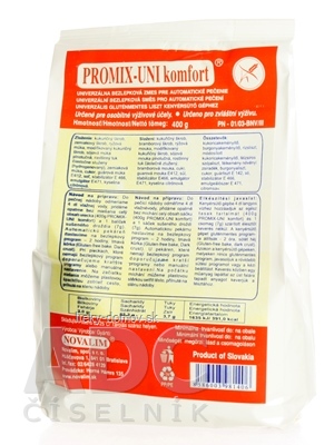 PROMIX-UNI komfort bezlep.zmes pre autom. pečenie plv 1x400 g