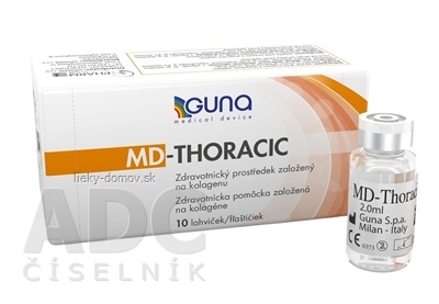 GUNA MD THORACIC kolagénový roztok 10x2 ml (20 ml)