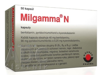 MILGAMMA N cps mol 1x50 ks