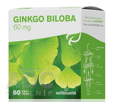 nefdesanté GINGKO BILOBA 60MG cps 6x10 (60 ks)