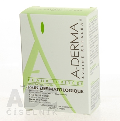 A-DERMA PAIN DERMATOLOGIQUE D’AVOINE RHEALBA dermatologická umývacia kocka 1x100 g