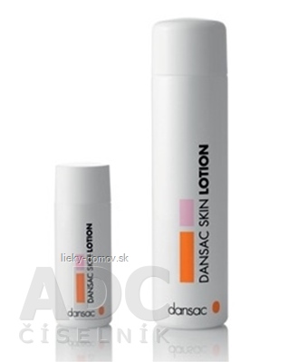 DANSAC TELOVA VODA (SKIN LOTION/CLEANSER) telová voda na ošetrovanie a čistenie pokožky 1x50 ml