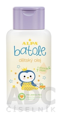 BATOLE DETSKÝ OLEJ s olivovým olejom 1x200 ml