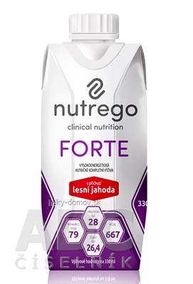 Nutrego FORTE s príchuťou lesná jahoda 12x330 ml