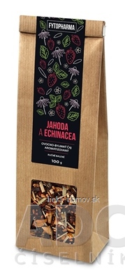 FYTO JAHODA A ECHINACEA ovocno-bylinný čaj sypaný 1x100 g