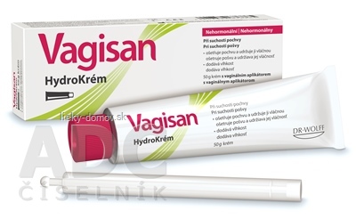 Vagisan HydroKrém vaginálny krém 50 g + 1 aplikátor, 1x1 set