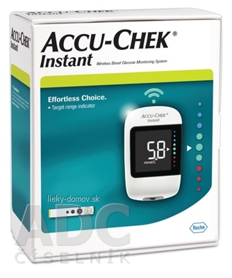 ACCU-CHEK Instant Glukomer súprava na monitorovanie krvnej glukózy 1x1 ks