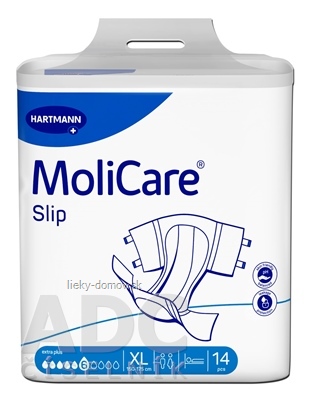 MoliCare Slip extra plus 6 kvapiek XL inkontinenčné nohavičky, 150 - 175 cm, 2714 ml, 1x14 ks