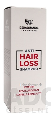 BIOAQUANOL INTENSIVE Anti HAIR LOSS Šampón s obsahom kofeínu 1x250 ml