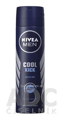 NIVEA MEN Anti-perspirant COOL KICK sprej, 48H 1x150 ml